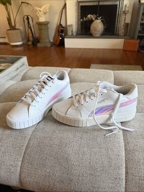 Puma Cali Star Iridescent Sneakers Women’s 7 EU 38 US 6C